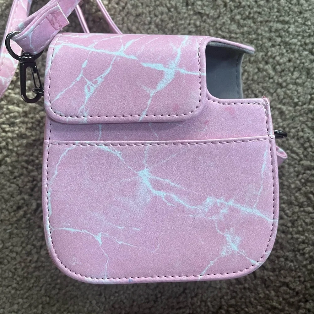 Pink Marble Instax Mini 8 Camera Case – Gently Used